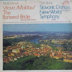 Disc vinil, LP. Vltava (Moldau), The Bartered Bride. Slavonic Dances, New World Symphony-Dvorak, Smetana