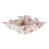 Cumpara ieftin Cos paine bumbac Roses 35x35x8 cm
