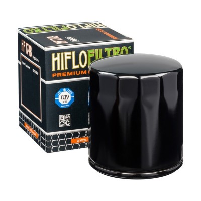 Filtru ulei HF174B, negru, Hiflo Filtro foto
