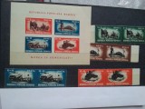 1948-Munca in comunicatii-2 serii+colita-orig. gum- MNH, Nestampilat