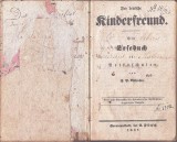 1462SPN Der Deutsche Kinderfreund, ein Lesebuch f&uuml;r Volksschulen von F P Wilmsen, 1847, Sibiu