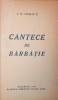 CANTECE DE BARBATIE