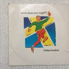 graham kendrick let the flame burn brighter disc single vinyl muzica pop rock uk