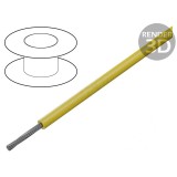 Cablu Cu 18AWG PVC Galben 30m 300V