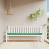 Perna de banca de gradina, verde, 200x50x7 cm, textil oxford GartenMobel Dekor, vidaXL