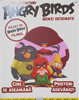 NOI AVENTURI ANGRY BIRDS - BENZI DESENATE 1: CINE SE ASEAMANA-COLECTIV-256350 foto