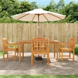 VidaXL Set mobilier de grădină, 5 piese, lemn masiv de acacia