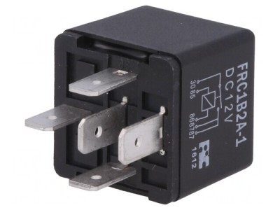 Releu Electromagnetic 12V 40A SPST-NO foto