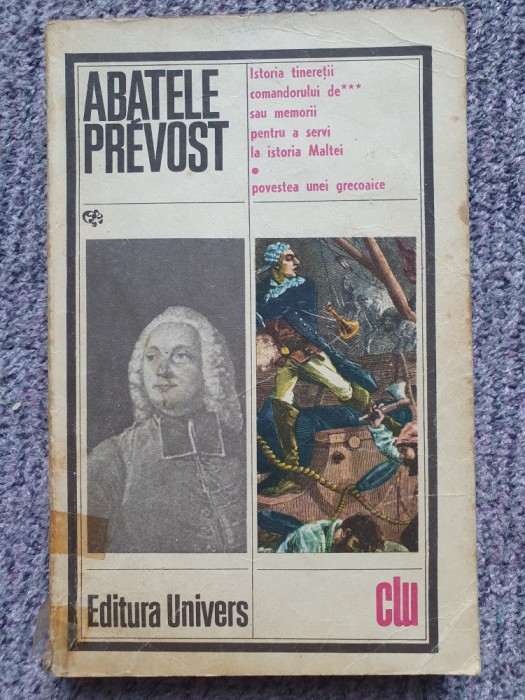 Abatele Prevost-Istoria tineretii comandorului-Povestea unei grecoice, 1983, 427