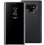 Husa de protectie Clear View Standing pentru Samsung Galaxy Note 9 - Black