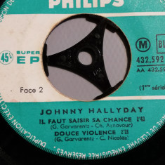 Johnny Hallyday – Nous Quand On… (1968/Philips/France), - Vinil Single pe '7/
