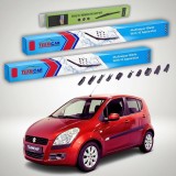 Cumpara ieftin Ștergătoare Suzuki Splash EX 2008-2014 | Set Față și Spate Flat Premium &ndash; TeamCar&reg;