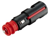 Mufă brichetă auto cu terminal cu şurub 12-24VDC 16A