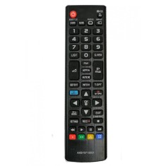 Telecomanda pentru LCD/LED LG AKB73715601, neagra cu functiile telecomenzii originale