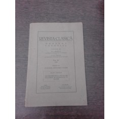 Revista clasica Orpheus Favonius tom XV/1943