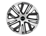 Cumpara ieftin Set 4 capace roti Raven Gri-Negru R16, pentru gama auto Smart, Autohelix MSA