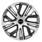 Set 4 capace roti 16`` Raven Gri-Negru, Compatibile cu Smart