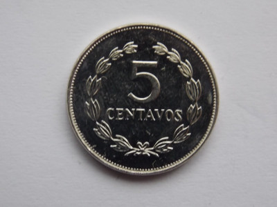 5 CENTAVOS 1995 EL SALVADOR foto