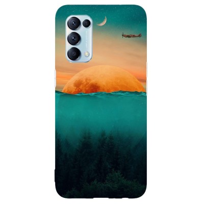 Husa compatibila cu Oppo A16 model Dreamy View, Silicon, TPU, Viceversa foto