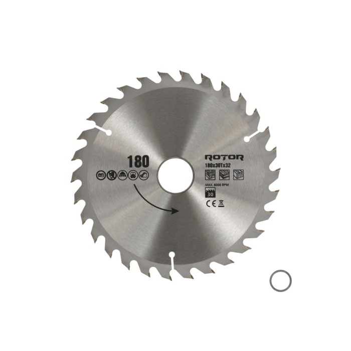 180X32 30T disc de taiat lemnul ROTOR Innovative ReliableTools