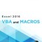 Excel 2016 VBA and Macros