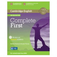 Complete First Workbook without Answers with Audio CD - Paperback brosat - Chris Sowton, Martin Hewings - Cambridge