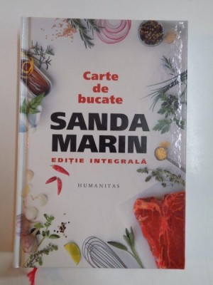 CARTE DE BUCATE SANDA MARIN , EDITIE INTEGRALA 2009 foto