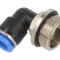 Racord push-in 90&deg; M20x1,5 0,95-15bar