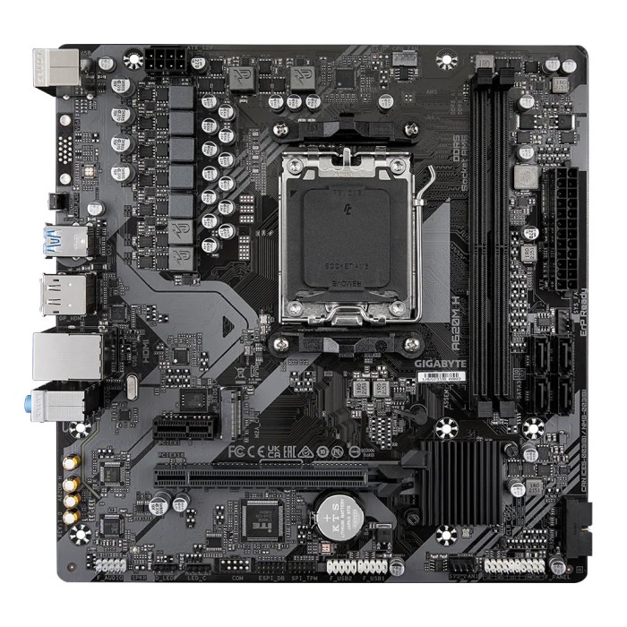 GIGABYTE A620M H AM5 2xDDR5 4xSATA 1xM.2 mATX MB &amp;quot;A620M H&amp;quot;