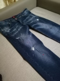 Blugi bărbați denim, Bleumarin, 38