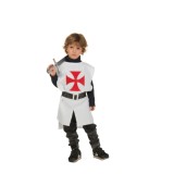 Cumpara ieftin Costum cavaler templier pentru copii 3-6 ani 98-116 cm, Kidmania