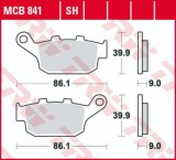 Cumpara ieftin Set placute frana spate TRW MCB841 - Honda CB 500 F - CB 500 X - CTX 700 ABS - NC 700 - NC 700 Integra - X-ADV 750