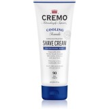 Cremo Refreshing Mint Cooling Shave Cream cremă de ras &icirc;n tub pentru bărbați 177 ml