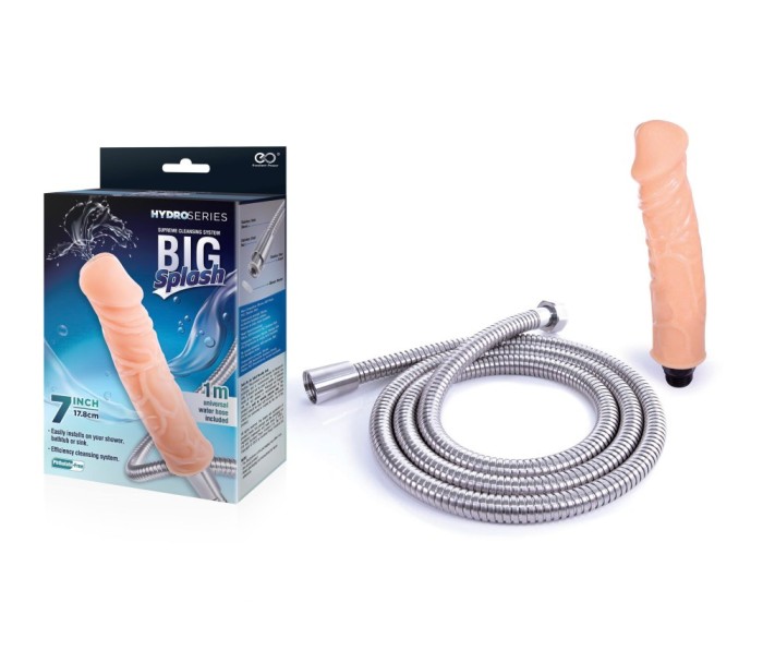 Irigator Anal Hydro Series Big Splash, Natural, 17.5 cm