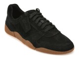 Pantofi sport CLARKS negri, SHARPHAM LACE, din piele intoarsa