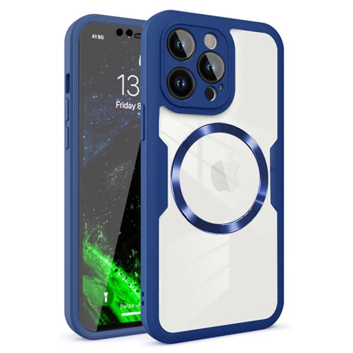 Husa 360&Atilde;&sbquo;&Acirc;&deg; iPhone 12 Pro Techsuit ColorVerse MagSafe, albastru