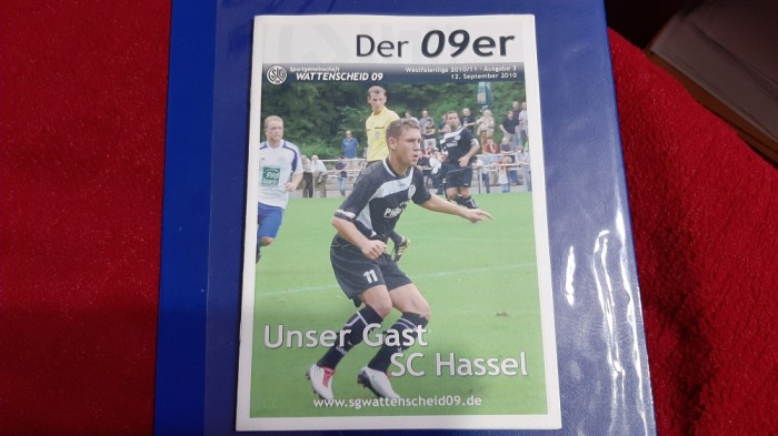 program SG Wattenscheid 09 - SC Hassel