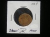C10 13 - Moneda foarte veche - Romania - 2 banI - 1900