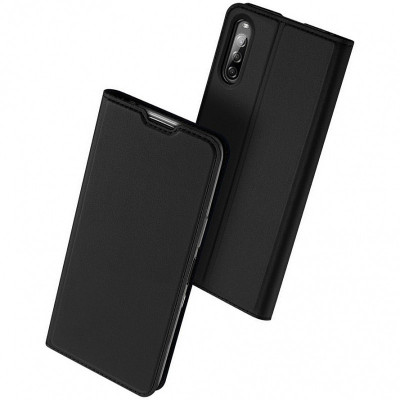 Husa Poliuretan DUX DUCIS Skin Pro pentru Sony Xperia L4, Neagra foto