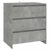 Servanta, gri beton, 70x41x75 cm, lemn prelucrat, DKD Home Decor