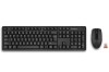 Kit TASTATURA si Mouse A4TECH, &quot;GK-3+G3-330N&quot;, wireless, 104 taste format standard, mouse 1000dpi, 3/1 butoane, negru, &quot;3330N&quot; (timbru verde 0.8 lei)