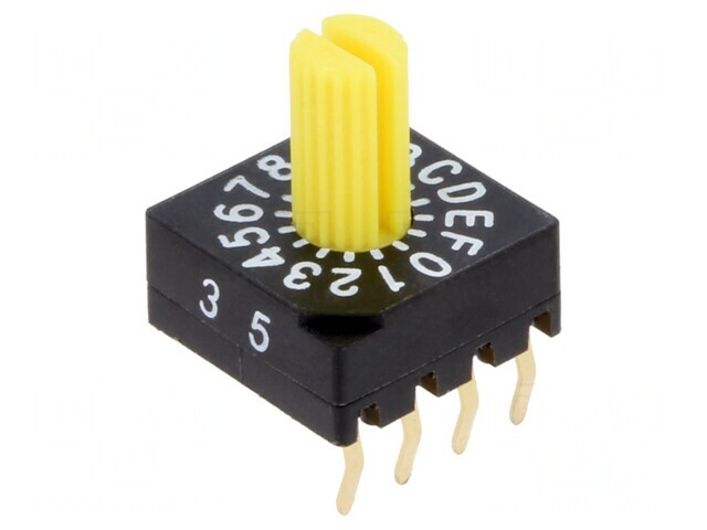 &Icirc;ntrerupător codificare PCB THT 2,54mm
