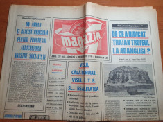 magazin 5 decembrie 1970-monumentul de la adamclisi,articol despre ITB (RATB) foto