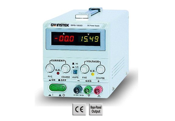 Sursa de alimentare, GW INSTEK, SPS-3610, LED x2, 1 canale, pentru ateliere de reparații electronice,