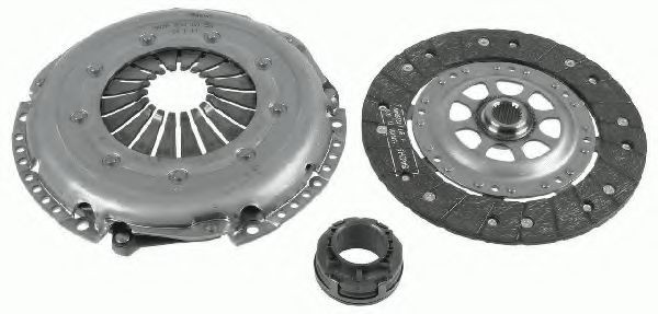 Set ambreiaj AUDI A6 (4B2, C5) (1997 - 2005) SACHS 3000 844 701