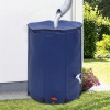 VidaXL Rezervor de apă cu robinet, pliabil, 750 L, PVC