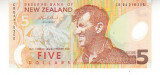 M1 - Bancnota foarte veche - Noua Zeelanda - 5 dolari