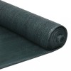 Plasă protecție vizuală, verde, 2x10 m, HDPE
