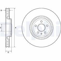 DELPHI BG9171C Disc frana