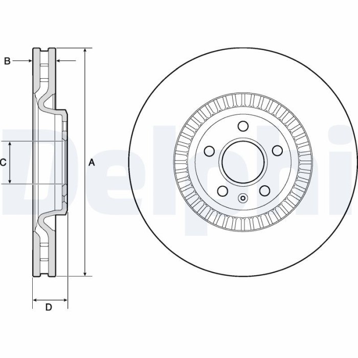 DELPHI BG9171C Disc frana